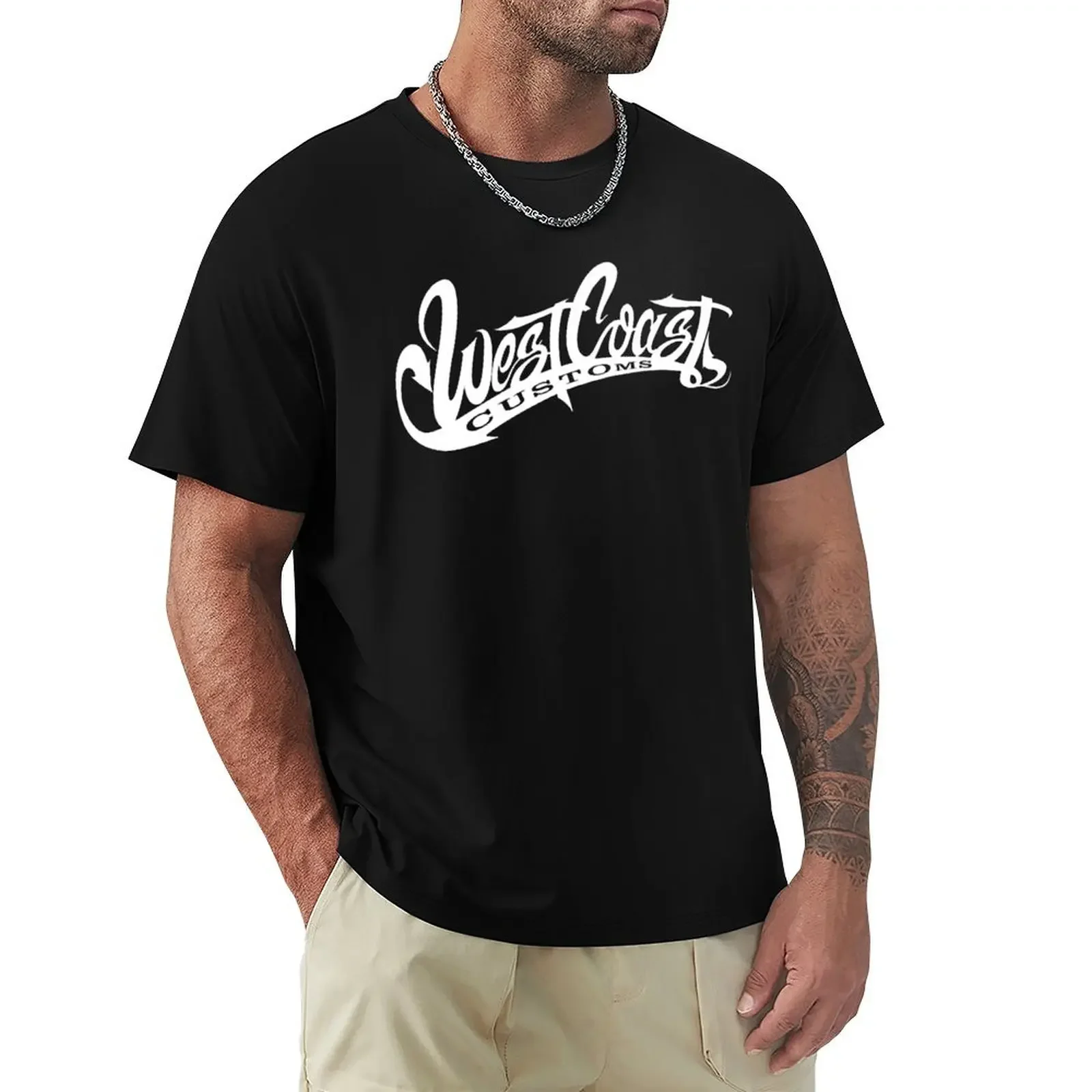 West Coast Customs T-Shirt graphics vintage graphic tee custom t shirt cotton t shirt men