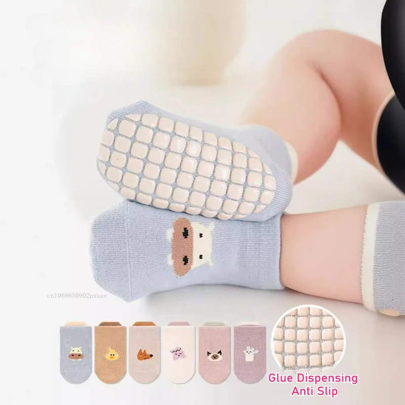 

Baby Ankle Socks Autumn Cotton Soft Baby Comfortable Boat Sock Non-Slip Toddler Newborn Cartoon Socks Clothing Accessories 2025