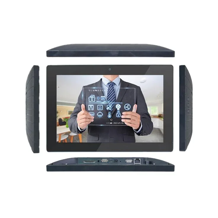 

10.1 Inch capacitive multi touch interactive AD media display wifi Android wireless player