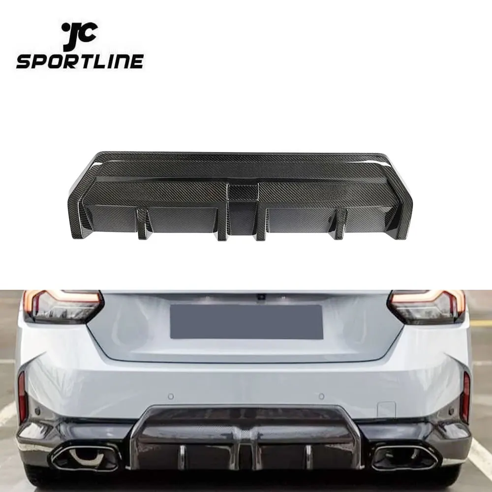 

Диффузор-спойлер из карбона для заднего бампера BMW 2 серии G42 M Sport M235i 220i Coupe 2022-2023