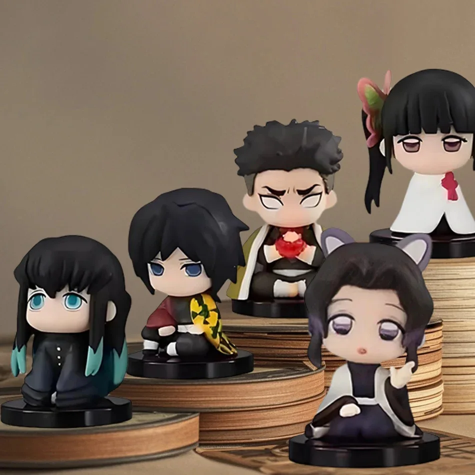 Demon Slayer Kimetsu No Yaiba Anime Theater Edition Action Figure Set - Kamado Tanjirou Nezuko Agatsuma Zenitsu PVC Collectible
