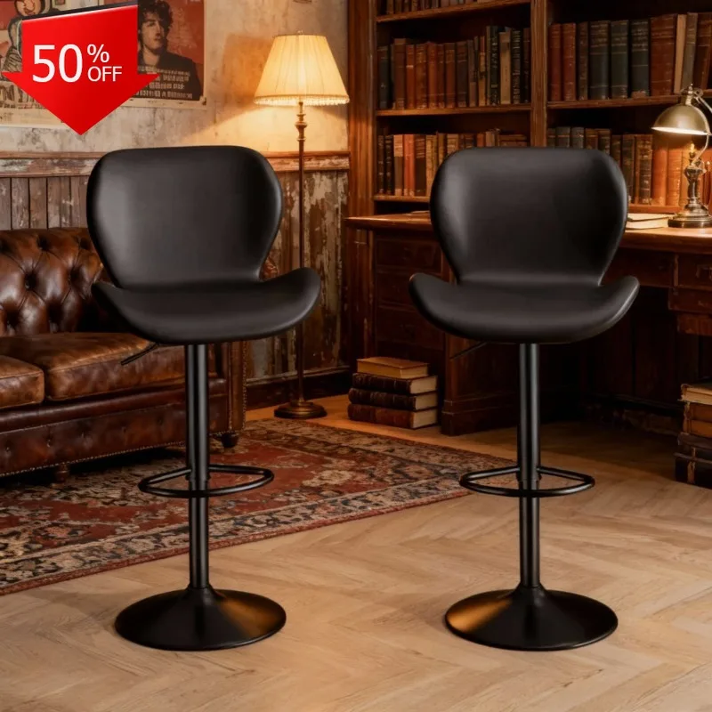 High Kitchen Stools Chair Bar Bar Table for Kitchen Island Chairs for Counter Daily Trend Dining Chair Square Bag Club Furniture