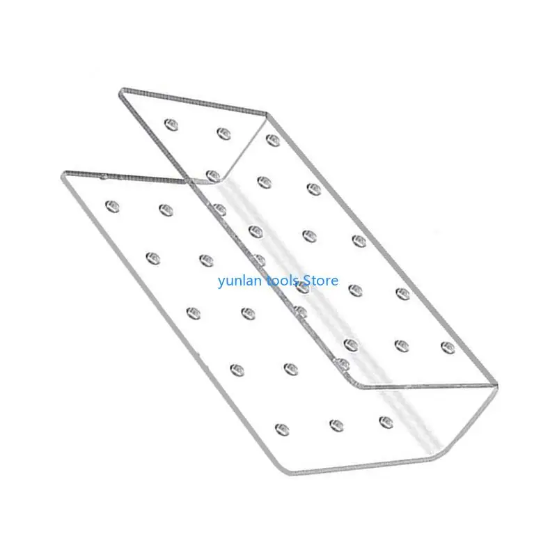 50 Clear Acrylic Lollipop Support 15 Trou Durable Candy Support Contisers For