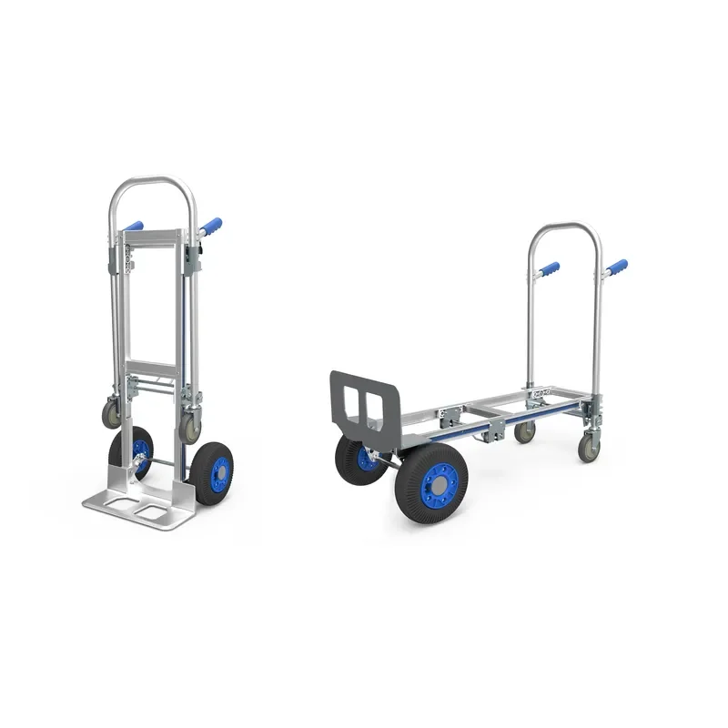 Durable Folding Warehouse Trolley with Waterproof Material and Custom Logo Service