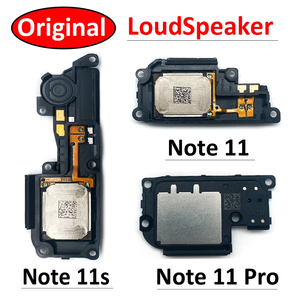 

10PCS Lots New For Xiaomi Redmi Note 11S 11 Pro 4G 5G Loudspeaker bottom Loud Speaker Sound Buzzer Ringer Flex Cable Parts