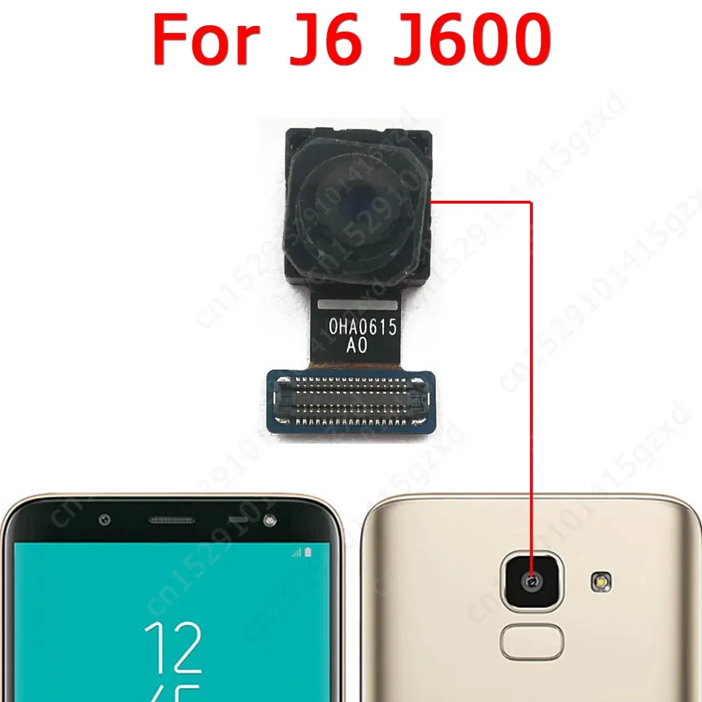 Tylna kamera do Samsung Galaxy J5 J6 + Plus J7 Prime 2 J8 2016 2017 2018 G610 G611 J810 części zamienne do modułu aparatu — zdjęcie 7