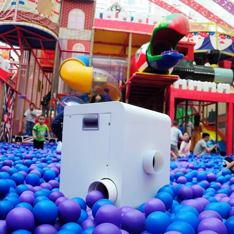 Wave Ball Washer, All-in-one Cleaning Drying Disinfection Machine for Plastic Balls