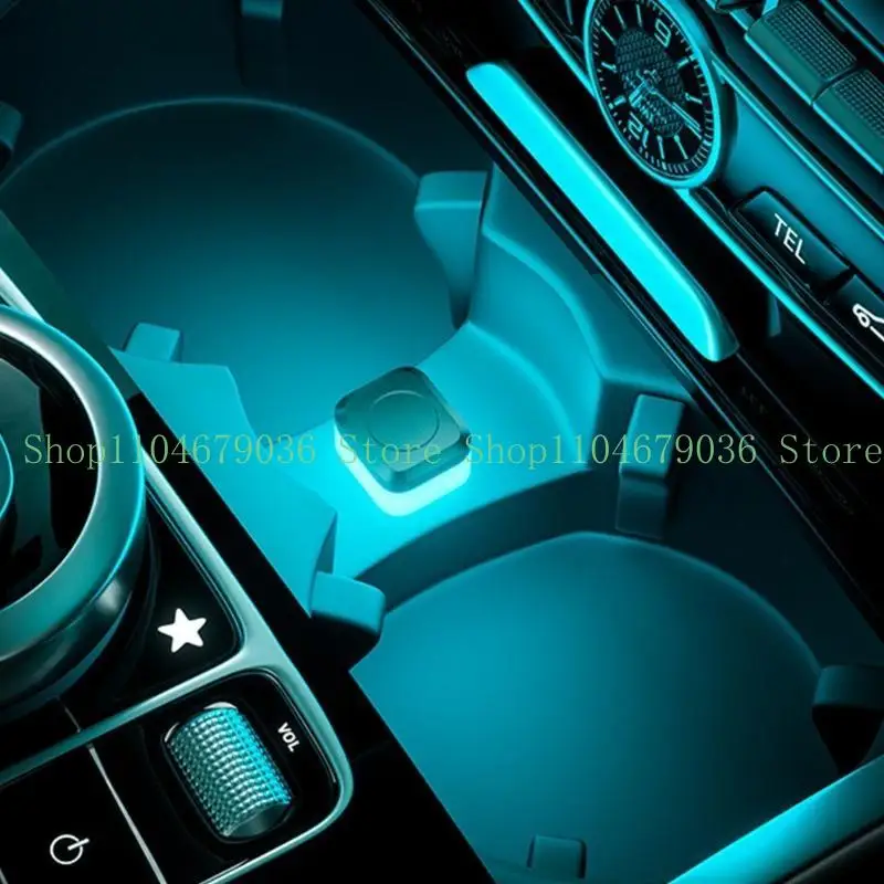 652F DC5V Veículo Ambiente Lâmpada Mini USB LED LED LED ATMOSFERA LIGHT LIGHT NOITE LED LED ILUMELHA DECORAÇÃO UNIVERSAL