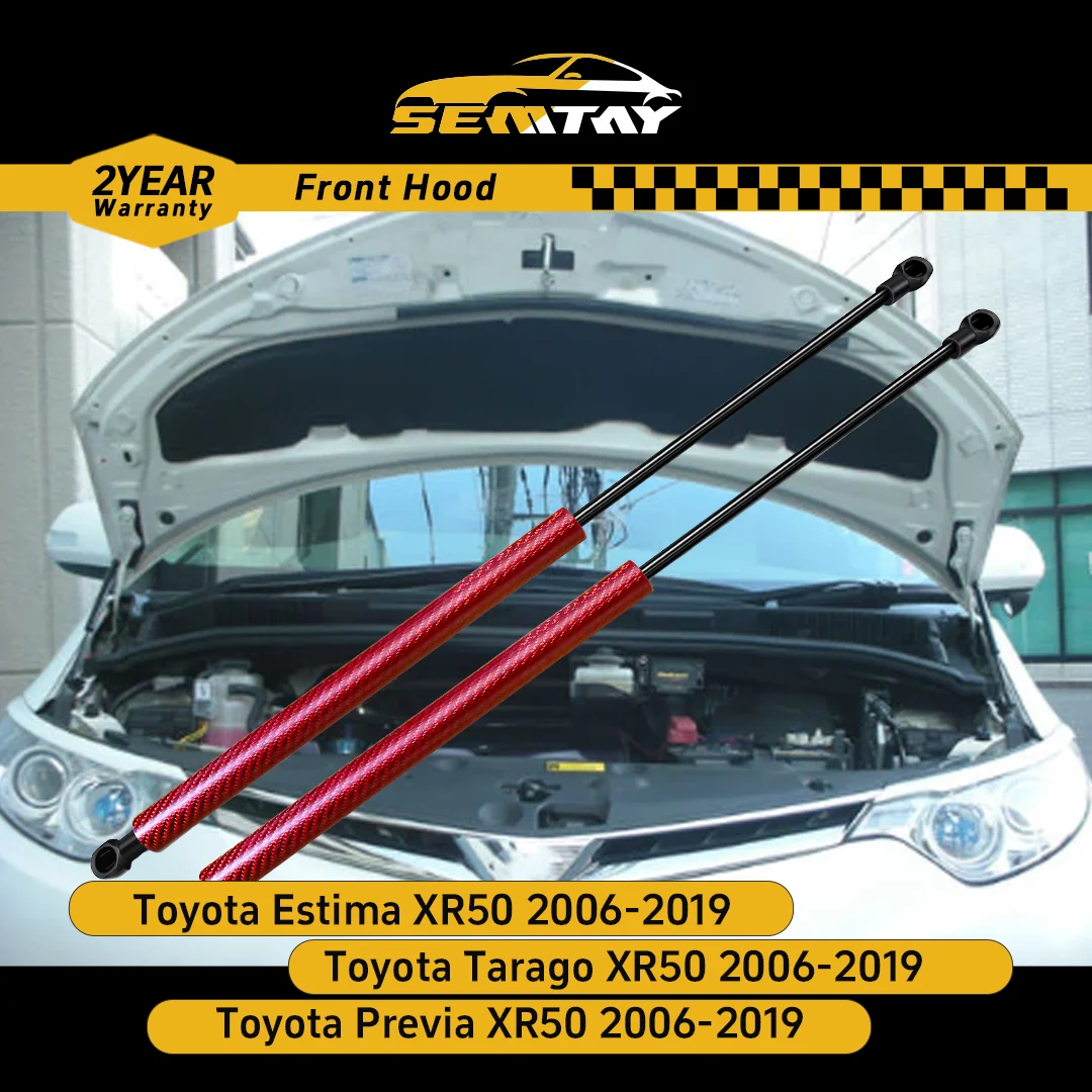 

Стойки капота SEMTAY для Estima/Tarago/Previa XR50 2006-2019, амортизаторы капота, совместимые с демпфером капота, автозапчасти