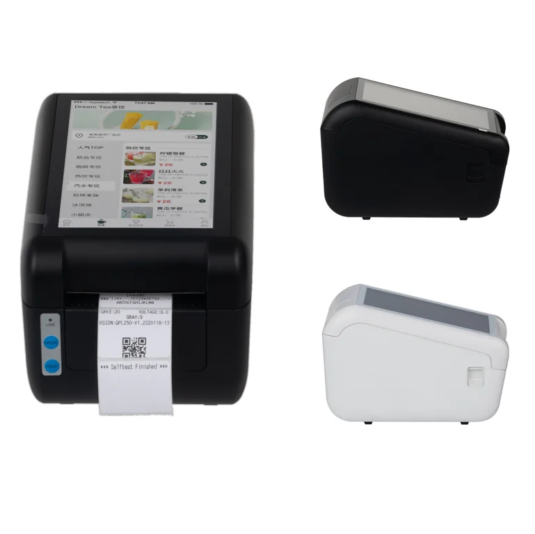 58mm Thermal Label Printer with USB/WiFi/BT Interfaces 1-Year Warranty 203dpi-in Stock