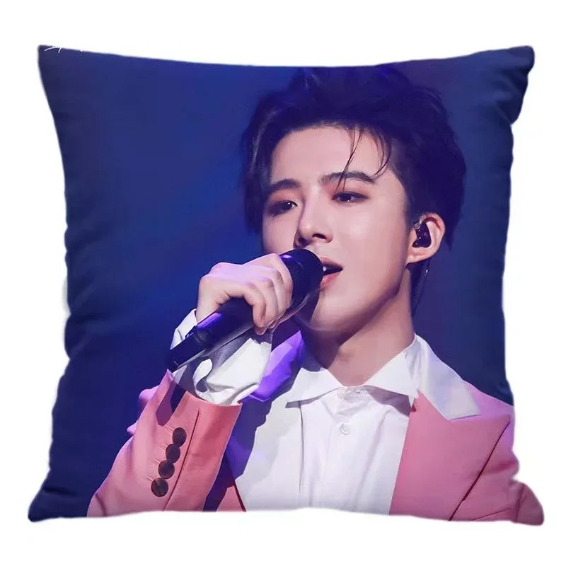 كيس وسادة مطبوع على الوجهين لديكور المنزل ، غطاء وسادة ، أخ حديث ، أغنية موسيقية ، ملصق حفلة موسيقية ، نمط حياة ، صورة ، أريكة ، سيارة ، غرفة نوم