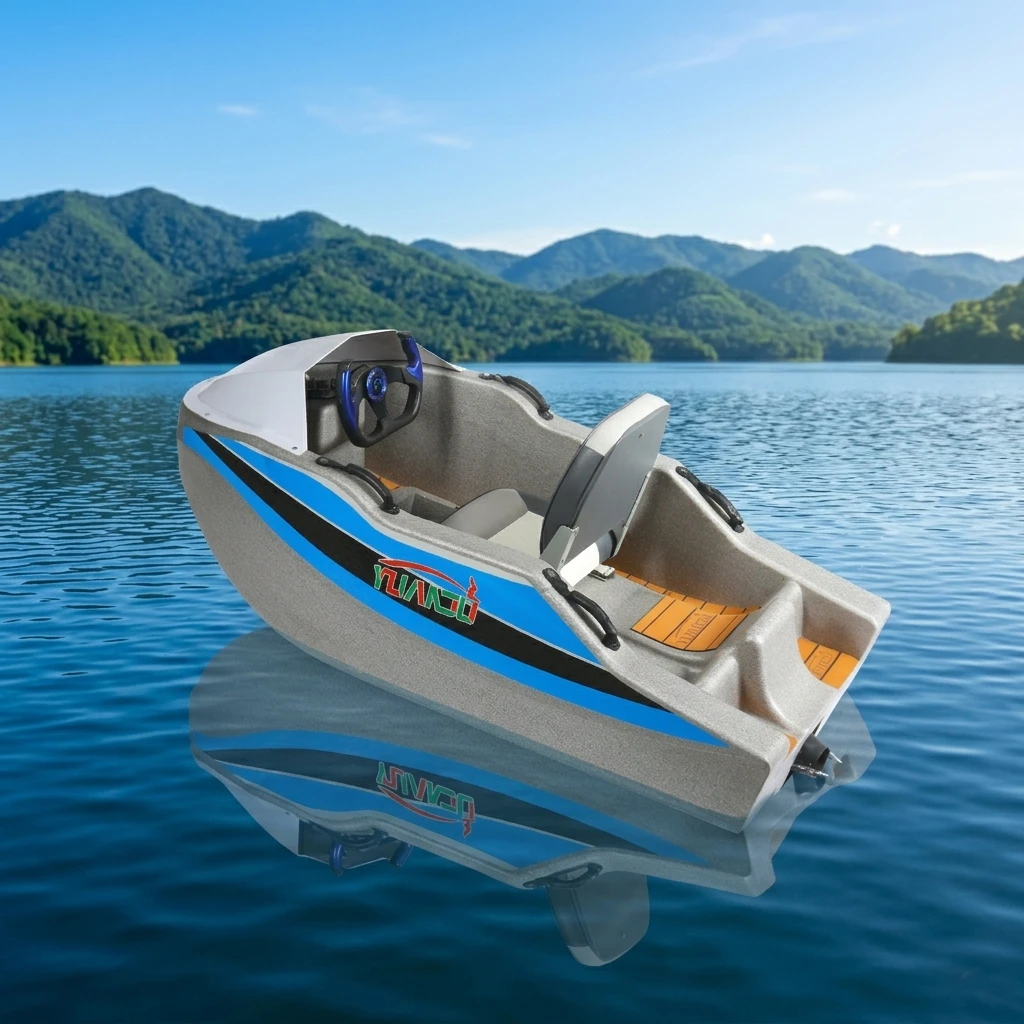 Wholesale High Performance Mini Water Kart Boat, Durable Stable Power Component Factory Direct Supply For Water Park Business