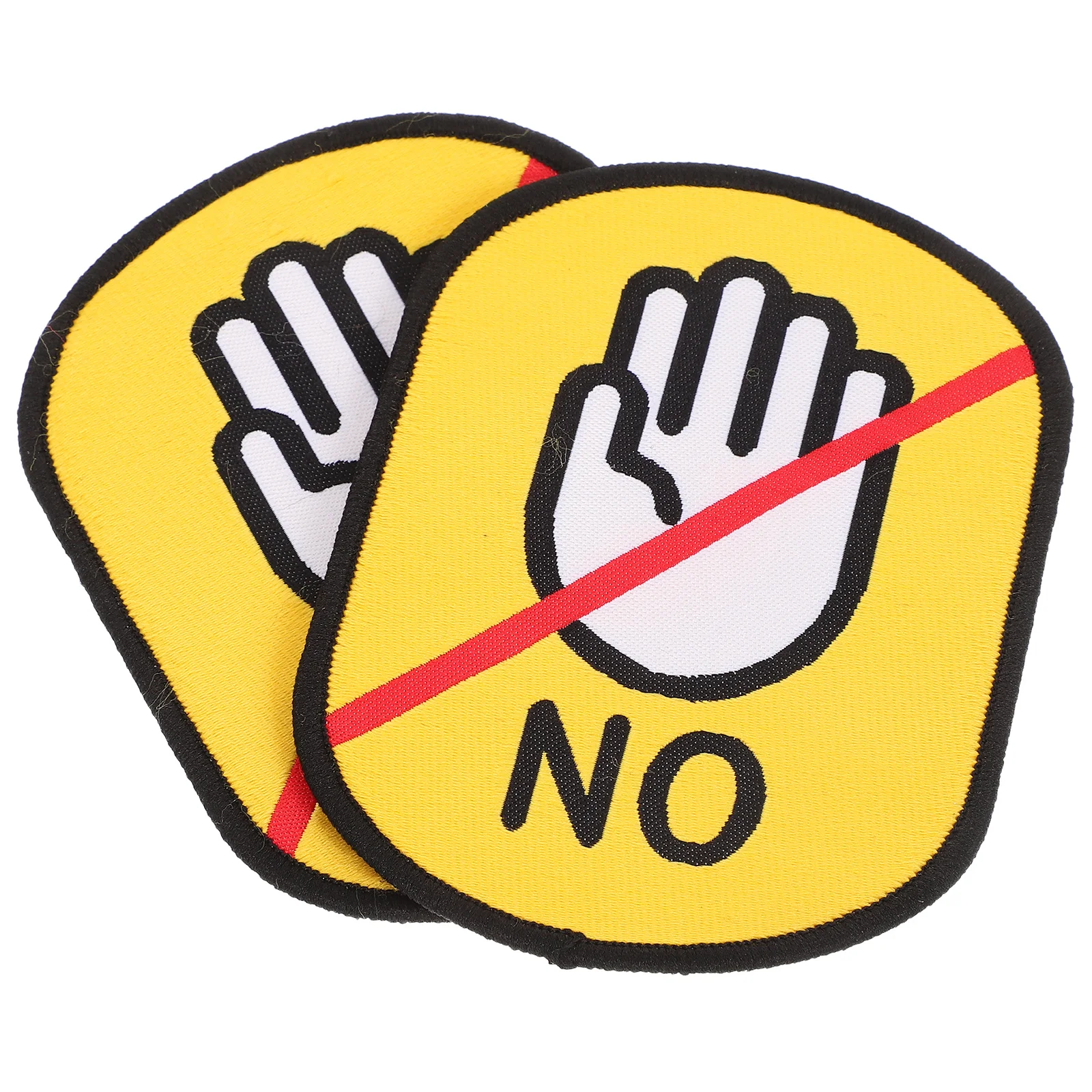 

Cute Pet Leash Sticker Do Not Touch Label Puppy Social Warning Decal Cat Identification Reminder for Animals