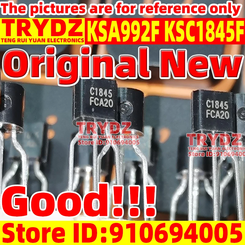 50-20pcs KSA992F KSC1845F TO-92 A992 instead of A970 / C1845 instead of C2240BL