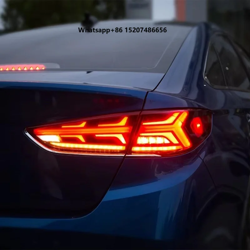 Modified LED Tail Light Assembly with Sequential Turn Signal Lights for  9th Generation