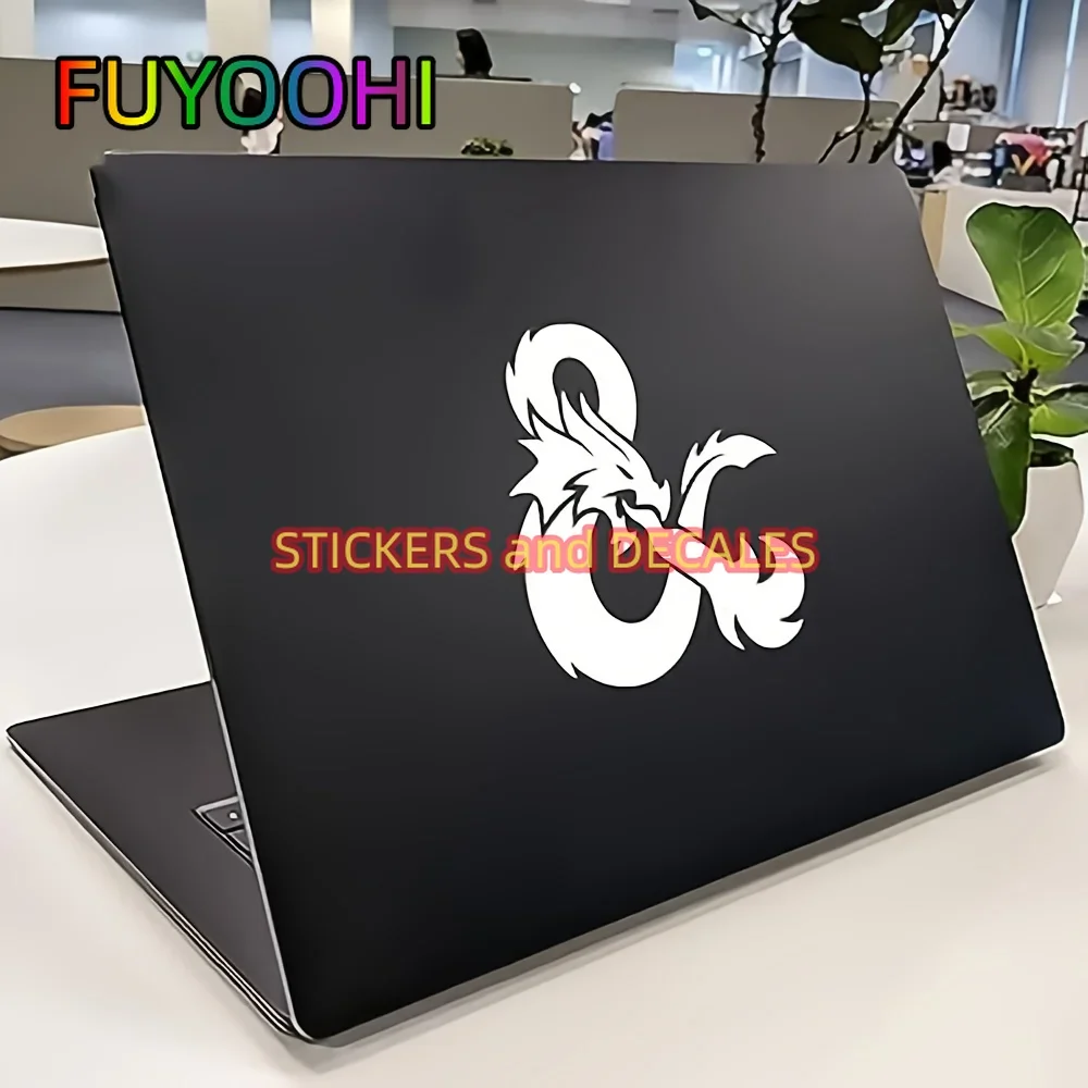 

FUYOOHI Dragon Decal, White Sticker, Stickers For Car Truck Van Wall Laptop Enhance Your Car's Aesthetic Value