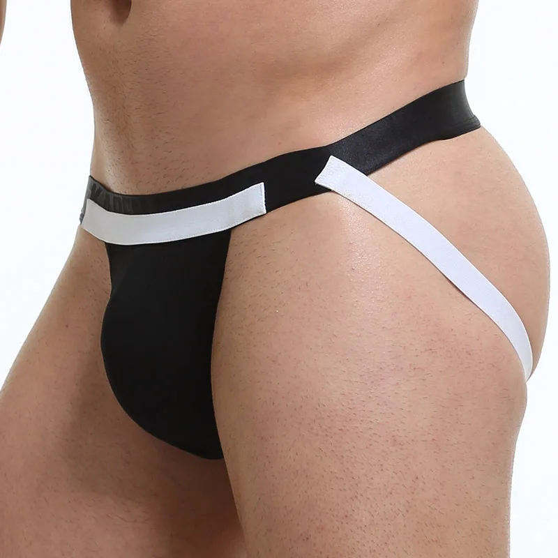 Sexy Underwear Men Jockstrap Gay Transparent String Homme Slip Sexy Erotic Homens Mens Thongs And G Strings Cueca