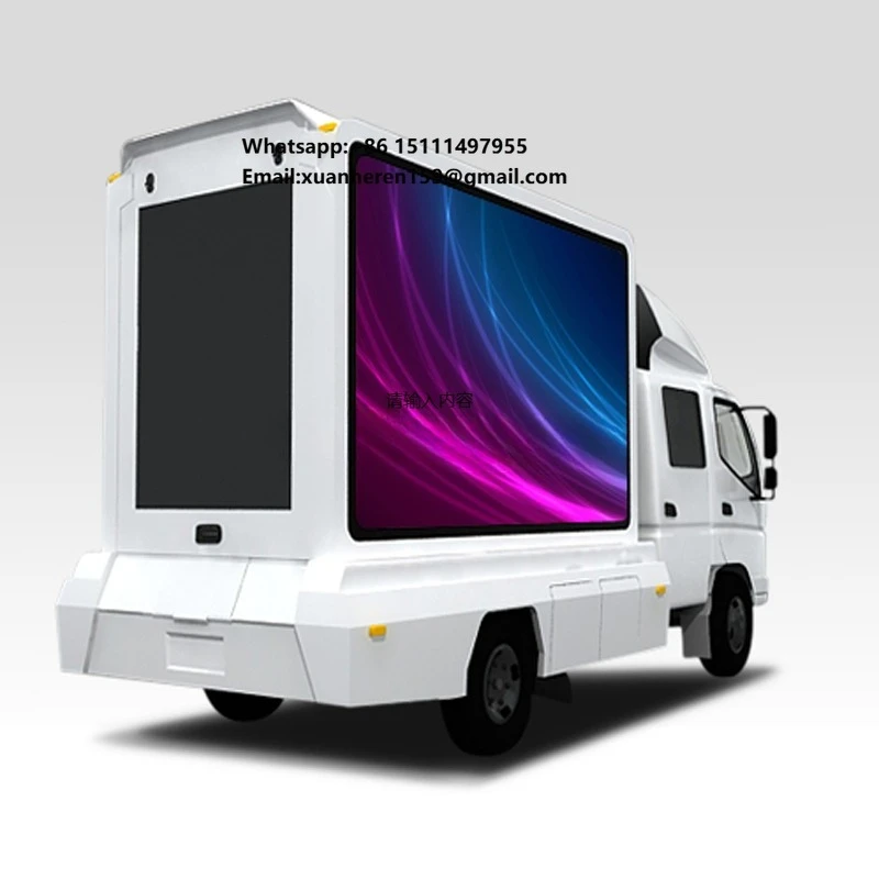 

Photoelectric Outdoor Movable Media with High Waterproof Level Display on Truck