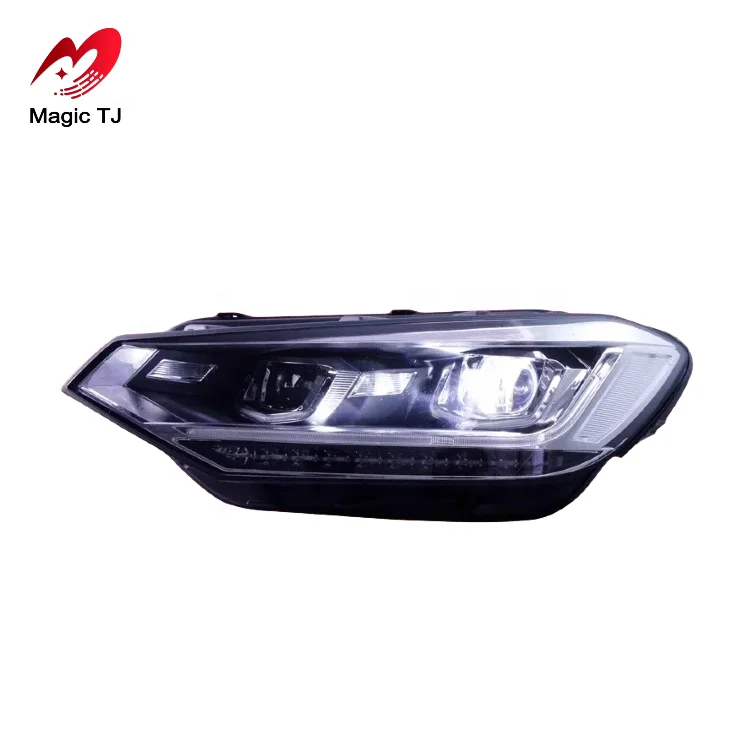 2016-2019 جديد توران LED مجموعة مصابيح أمامية 6000 كيلو لون زينون DRL النهار تشغيل ضوء بدوره إشارة غاسل تعديل #5