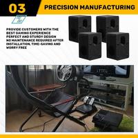 A27F-For Playseat Challenge Seat Pedal For MOZA CRP Double Pedal Simulated Racing Pedal Fixation