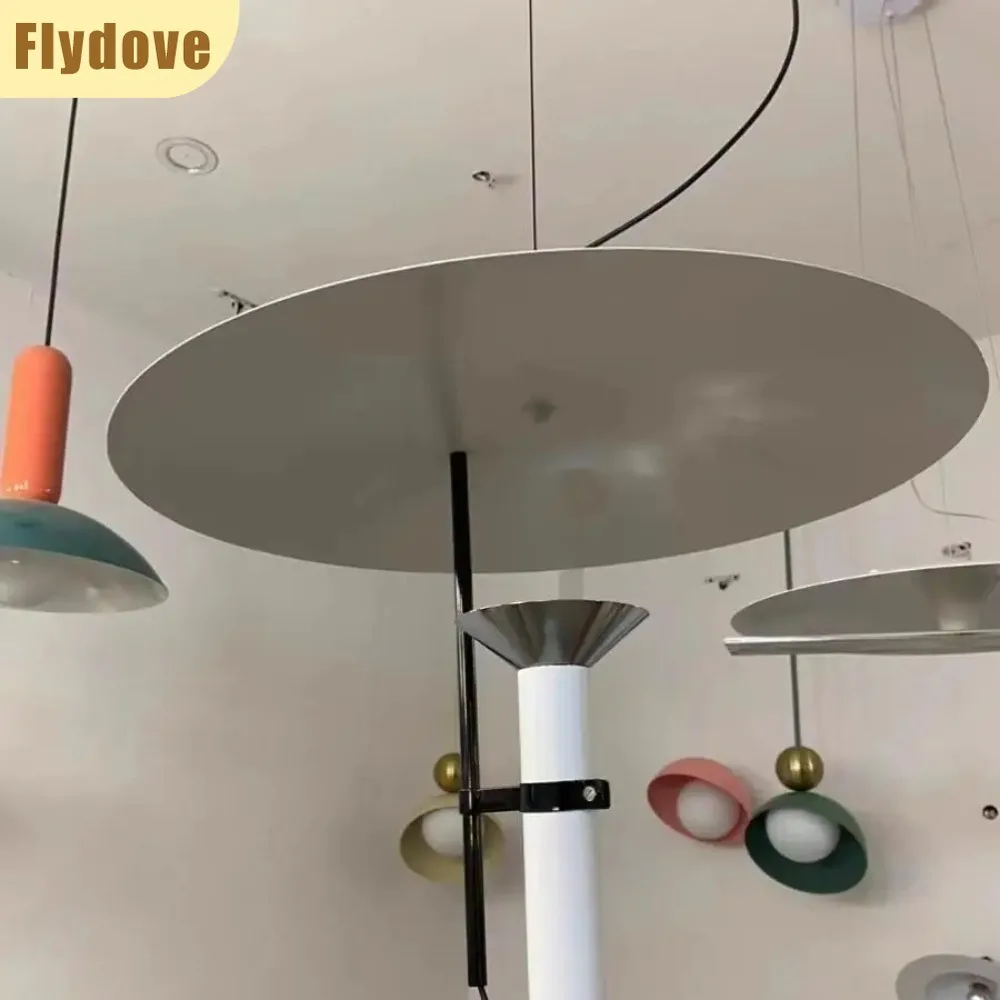 الإيطالية LED قابل للتعديل مطعم UFO قلادة ضوء شخصية بار مقهى غرفة نوم ديكور المنزل الفن قلادة الخفيفة