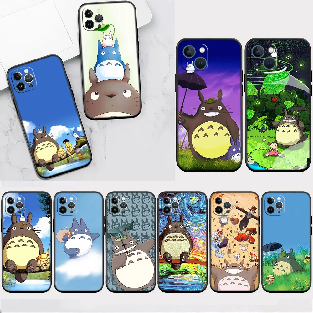 T-Totoros Phone Case for OPPO A12 A12E A15 A15S A16 A16S A1K A60 A39 A40 A5 A76 A53 A32 A53S A54 A73 A77 A3