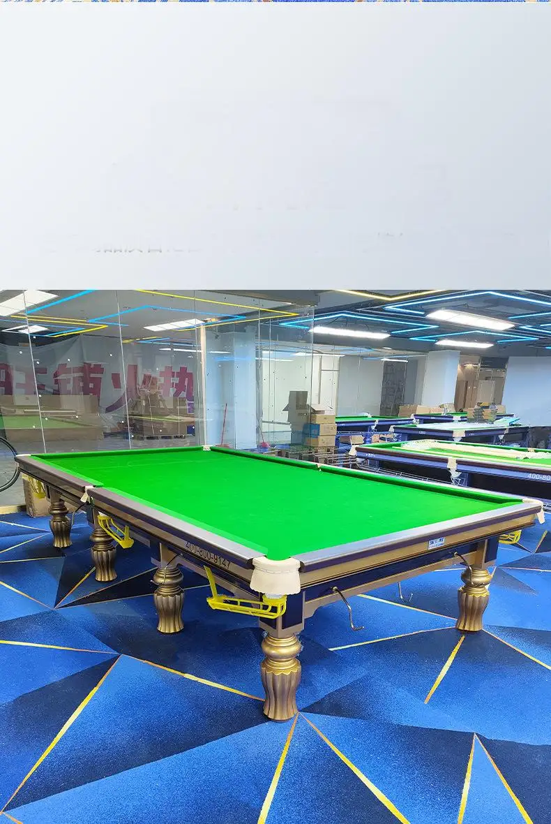 

Luxury Home Solid Wood Load-bearing 7ft 8ft 9ft 10ft Billiards Snooker Table