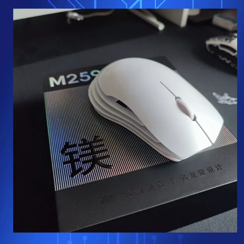 

Hot Ajazz Light Krypton M259 Mouse Bluetooth Wireless Magnesium Aluminum Alloy Mouse Three Modes Lightweight Design Gaming Mouse