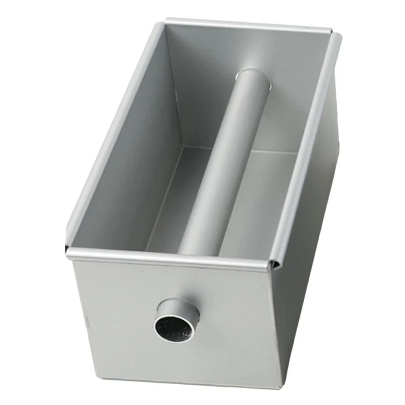 Długa forma do pieczenia ciasta Nieprzywierająca forma do ciasta w kształcie serca Kwadratowa forma do pieczenia chleba ze stopu aluminium z narzędziami do ciasta z rurką środkową