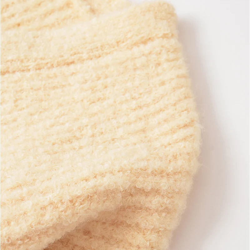 Cardigan confortable et décontracté à manches bouffantes et col en V pour femme, adapté aux déplacements quotidiens et aux superpositions d'automne, nouvelle collection automne 2025