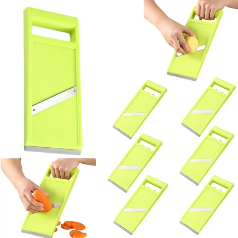 1PC Multifunctionele Vegetable Cutter With Steel Blade Slicer Potato Peeler Carrot Cheese Grater Kitchen Accessories Tools