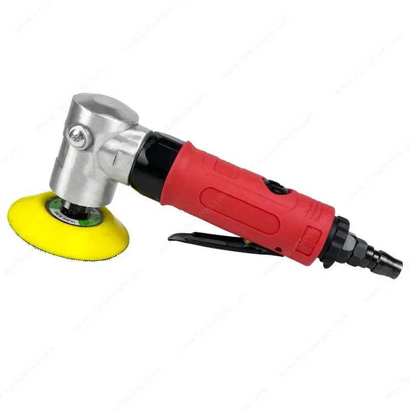 3 Inch 5000RPM 1/4'' Mini Air Polishing Kit Pneumatic Polisher for Car Sanding Tool Dual-Action Polisher