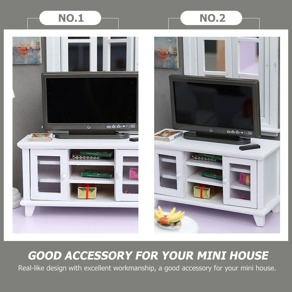 Simulated Furniture Tiny Home Small House Decor Mini Ornaments Decorations Accessories Plastic Model Micro Scene Supplies