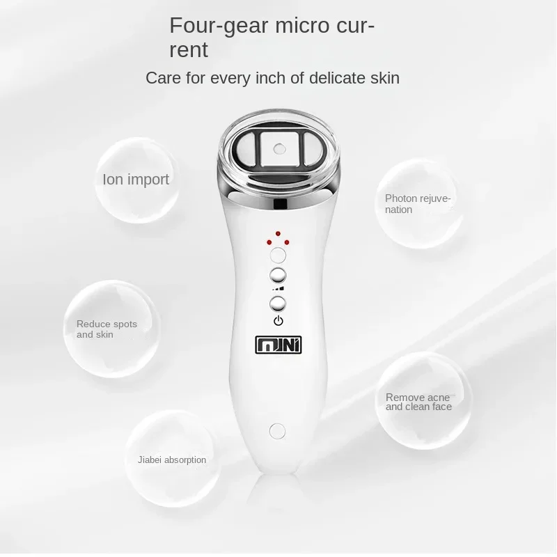 RF Import Instrument HIFU Mini Ultrasonic Knife EMS Lifting Firming and Softening Facial Beauty Instrument