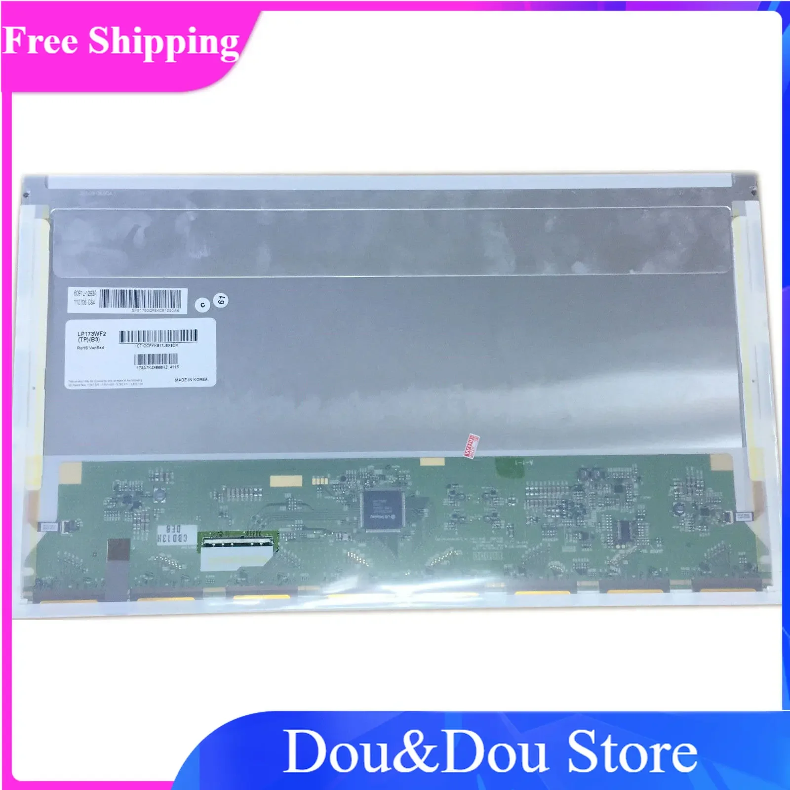 

LP173WF2 TPB3 LP173WF2 (TP)(B3) fit TPB1 TPB2 TPA1 17.3 FHD 50 pin 1920x1080 3D LCD Screen