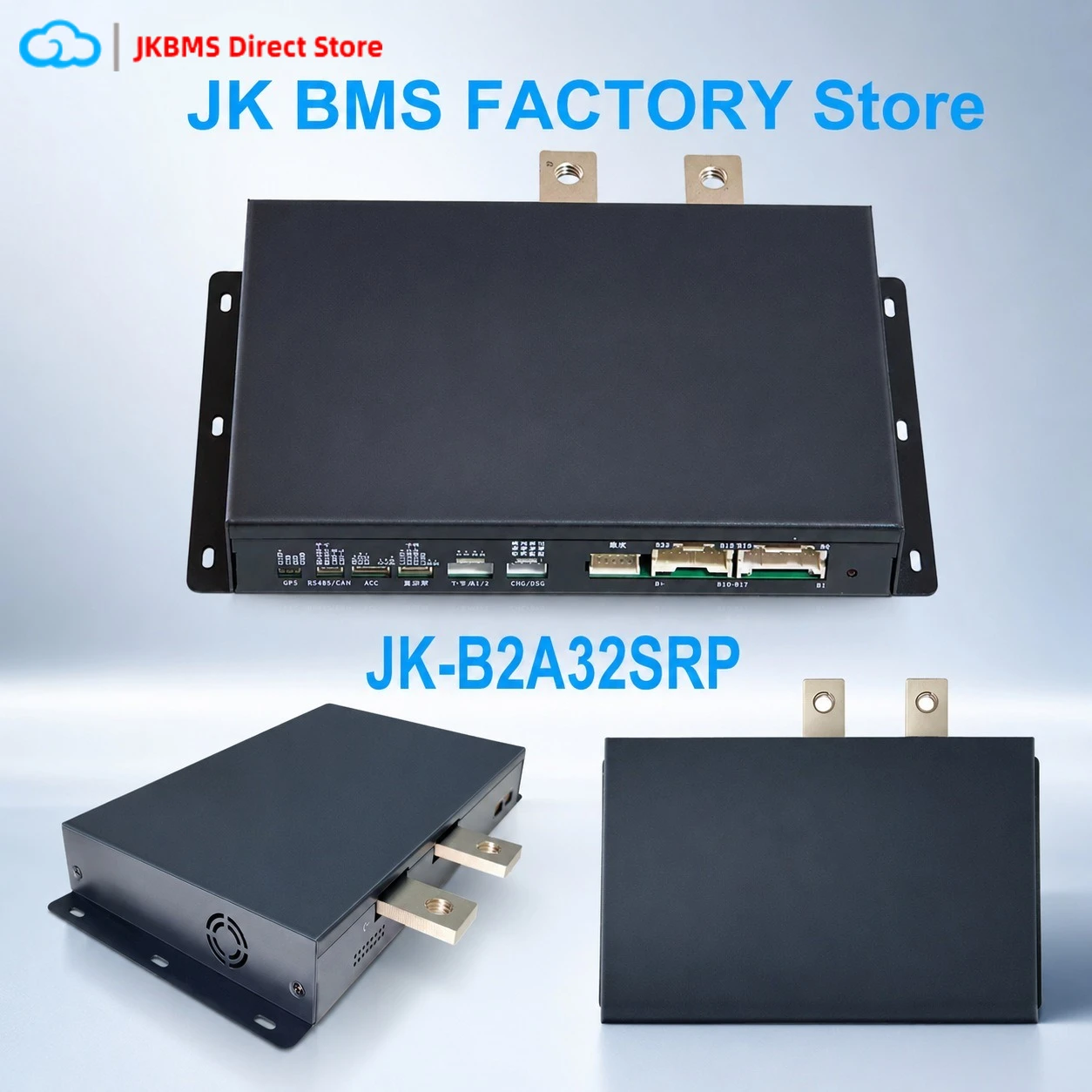 

JK BMS JK-B2A32SRP JIKONG Smart BMS 2A Active Balance 8S-32S 300A BT RS485 CAN UART Heating LiFePo4 Li-ion LTO