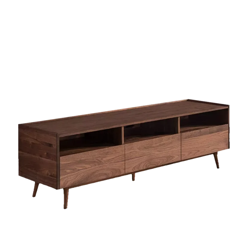 

Simple Modern Solid Wood TV Cabinet Living Room Home Nordic Style Floor TV Cabinet