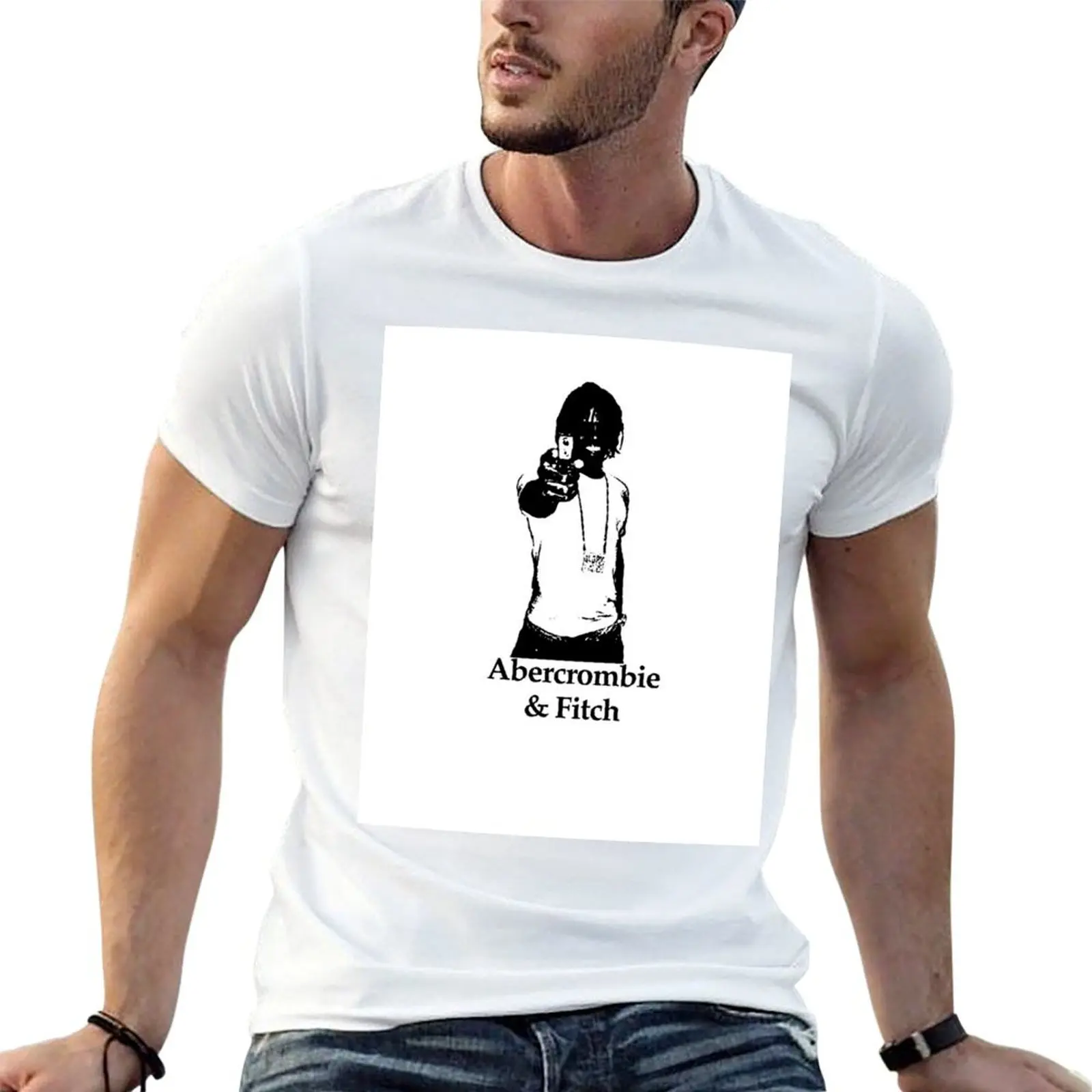 

Ambercrombie & Fitch Chief Keef T-Shirt man t shirt cotton t shirts for man pack cotton T-Shirt
