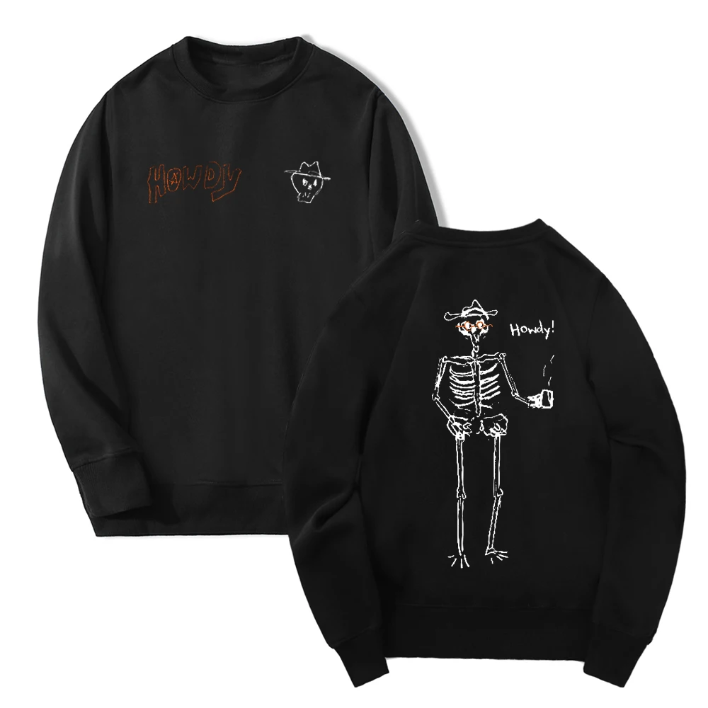 

Ryan Trahan Howdy Sweatshirt 2024 Tour Merch Unisex Crewneck Long Sleeve Streetwear Women Men Fashion Clothes