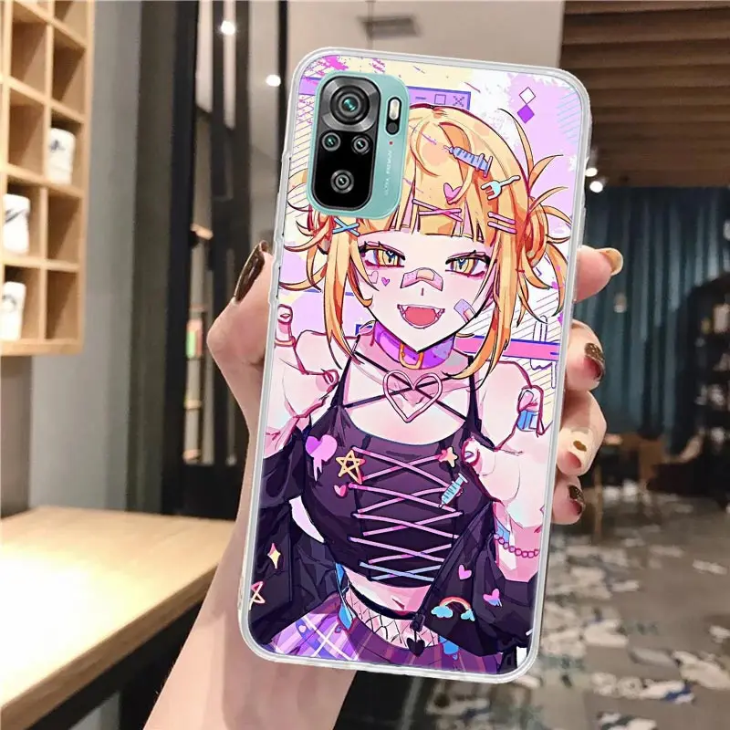 MHA Himiko Toga Soft Phone Case For Xiaomi Redmi 10 10A 10C 9 9A 9C 9T 12 12C 8 8A 7 7A 6 6A S2 K20 K40 Pro 10X K30 Coque