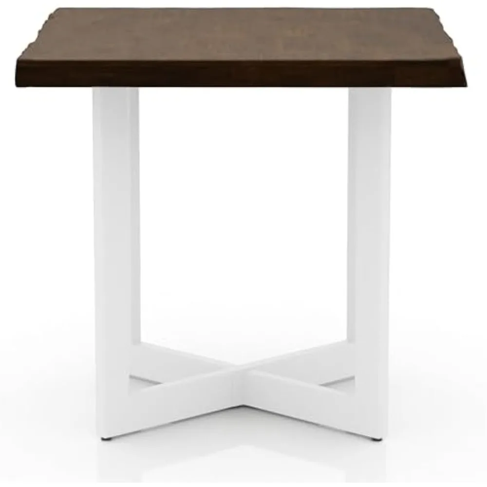 Tavolino da salotto contemporaneo Baletto in legno di quercia e bianco