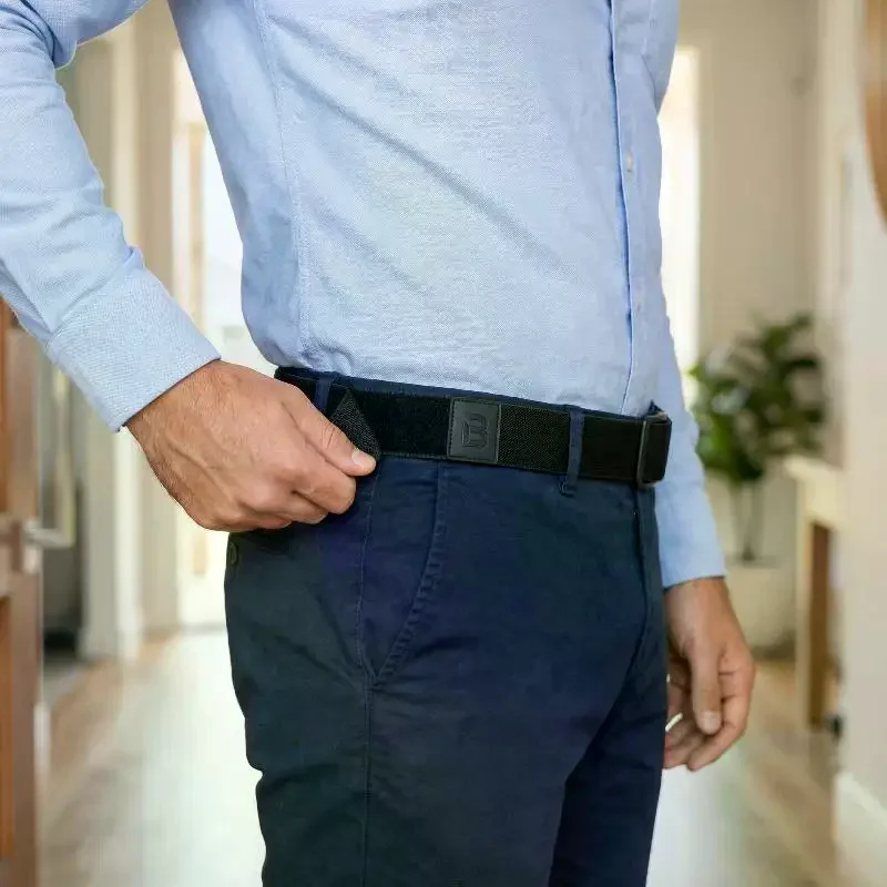 No Buckle Elastic Belts Stretch Lazy Belt For Pants Adjustable Invisible Belts Outdoor Leisure 2025