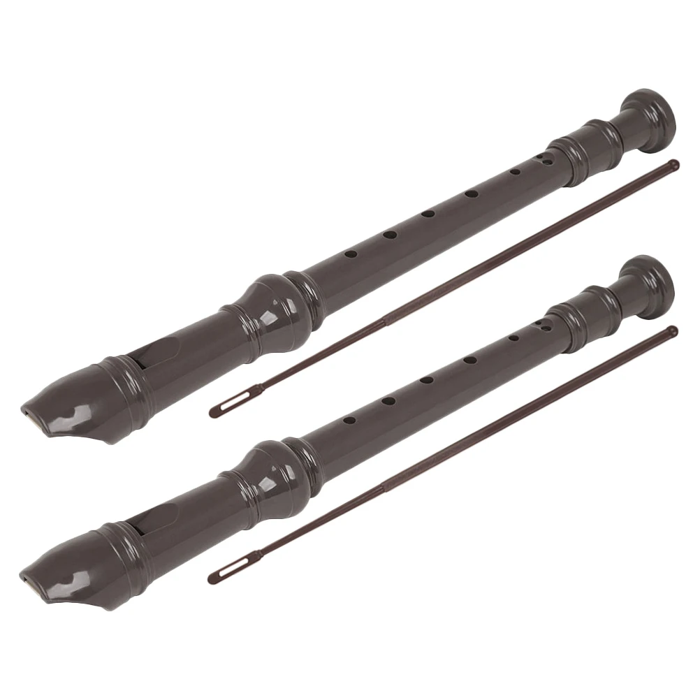 

2 Sets 8-Hole Flute For Students Beginner Practice Clarinet Lightweight Portable Wind School Band Musical Durable