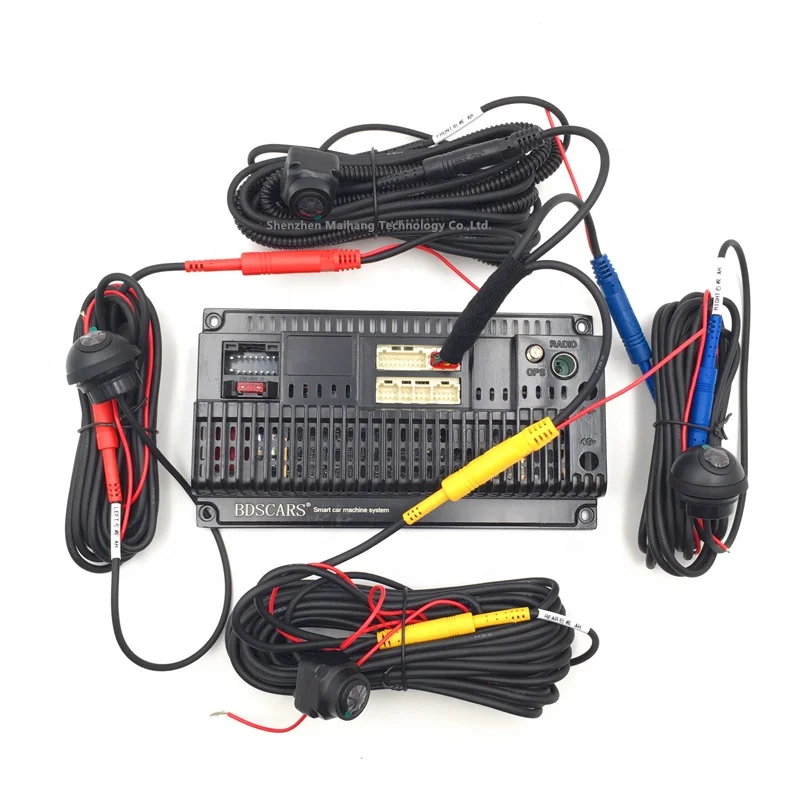 360-Degree panoramic 3D reversing vision camera 1080P 4 DVR recorder Android radio for Camry Car DVD Player