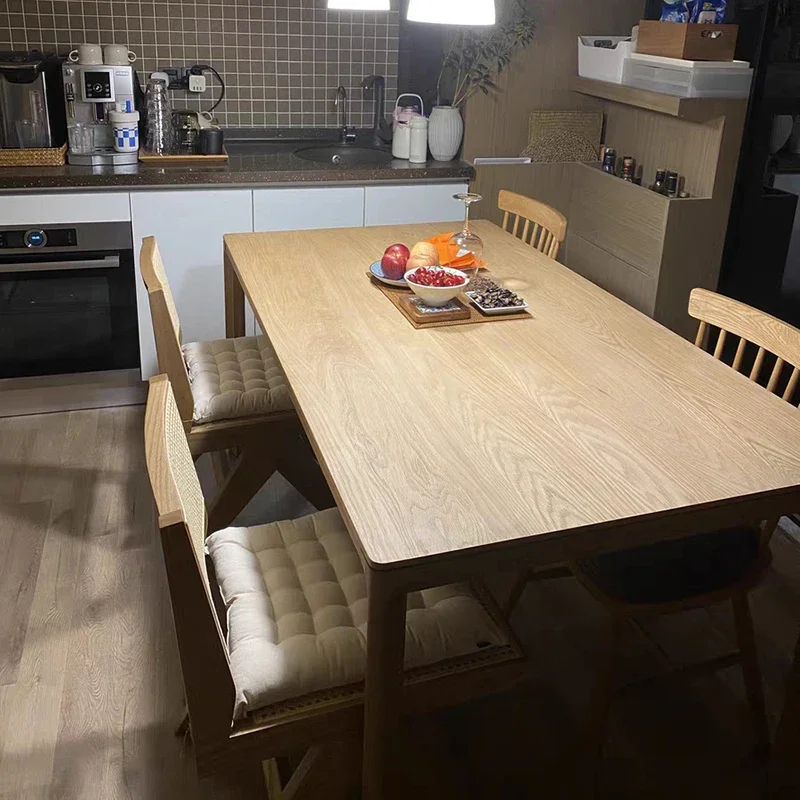 Compact Study Dining Table Modern Centerpiece Style Center Dining Table Coffee Rectangular Designer Muebles Trendy Furniture