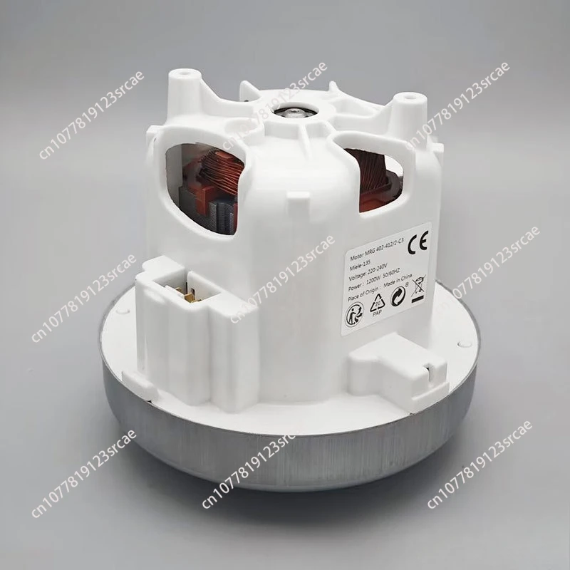 1200W High Power Industrial Vacuum Cleaner Motor, Strong Suction Universal Replacement Motor Complete Accessories
