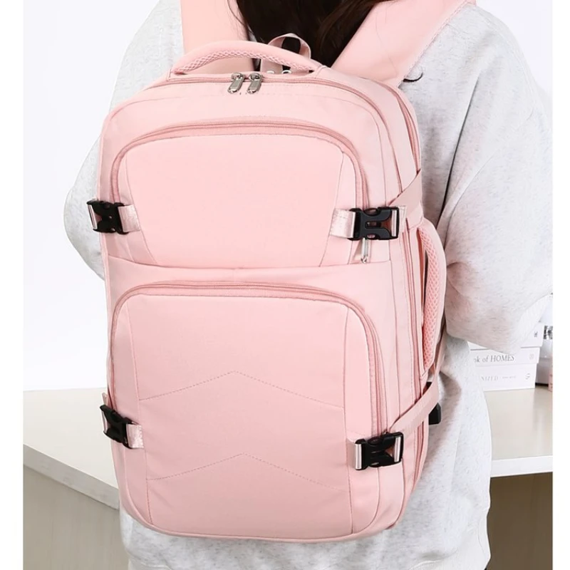 大容量のビジネス旅行用バックパック、コンピューターバッグ、ファッショナブルなバックパック、週末用機内持ち込みバックパック、仕事用ノートパソコン用バックパック