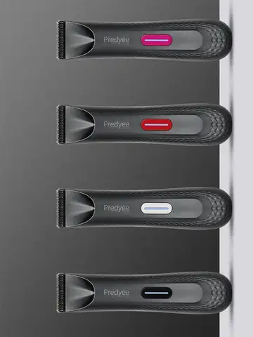 Electric Groin Hair Trimmer for Men,Body Groomer & Pubic Waterproof Hair Trimmer,Replaceable Ceramic Blade