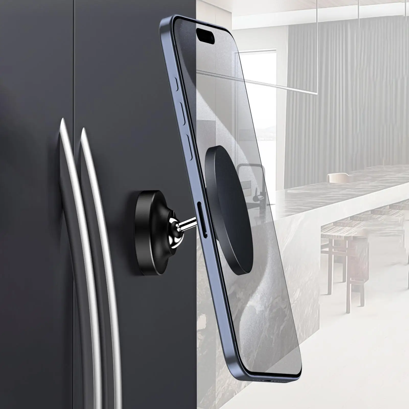 

Магнитный автомобильный держатель для телефона, складной портативный кронштейн для смартфона, магнитный кронштейн для спортзала, телефона для грузовиков, автомобильный настольный гольф