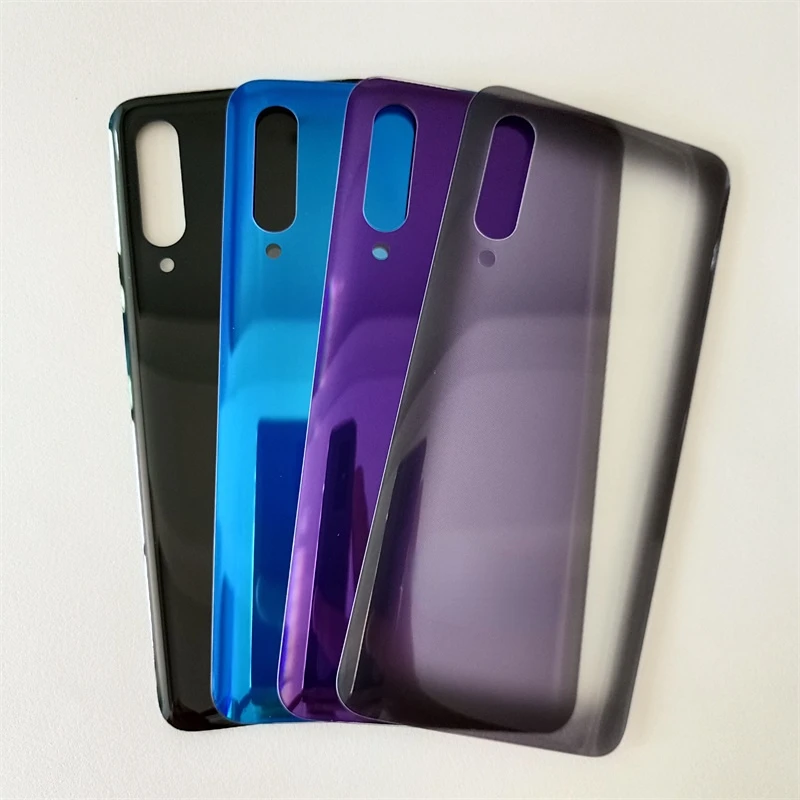 Back Glass Cover For Xiaomi Mi 9 Battery Cover Back Glass Replacement Parts For Xiaomi Mi 9 Rear Housing Door Case Panel